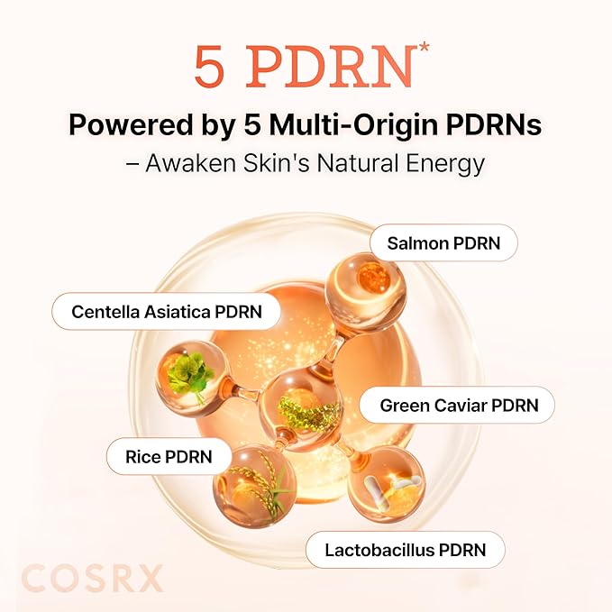 COSRX 5 PDRN B5 Vital Soothing Toner - Korean Toner for Rejuvenating & Soothing Skin with Salmon DNA, Centella, Lactobacillus PDRN & Panthenol, Mothers day gift for Mom, Korean Skin Care 9.46 fl.oz.