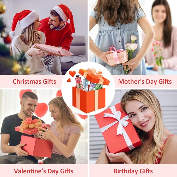 VESPRO 210 Pack Moisturizing Hand Cream Gifts Set, Mothers Day Gifts, Hand Lotion Travel Size for Dry Cracked Hands, Bulk Hand Lotion for Teacher Gifts, Nurse Gifts, Bridesmaid Gifts, Small Gifts