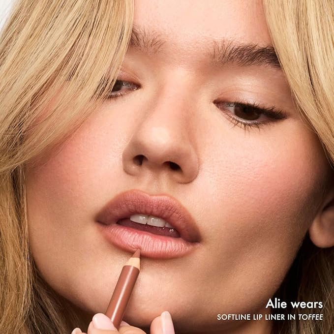 Summer Fridays SoftLine Lip Liner Pencil - Creamy, Long-Lasting Matte Lip Pencil for Sculpted Definition - Skin Care Infused Makeup with Hyaluronic Filling Spheres + Jojoba Oil - Toffee (1.02 g)