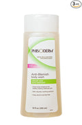 Phisoderm Anti-Blemish Body Wash, 10-Ounce Bottles (Pack of 3)