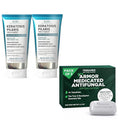 KP Bump Eraser Body Set & Antifungal Soap | Keratosis Pilaris Treatment, Exfoliating Body Scrub, Lotion & Ingrown Hair Care | Medicated Jock Itch, Ringworm & Athlete’s Foot Relief