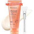 TEREZ & HONOR PDRN Night Wrapping Peel Off Facial Mask: with GHK-CU Copper Peptide, Collagen & Hyaluronic Acid - Firming & Hydration for Radiant Glow, Dermatologist Tested, Korean Skin Care 3.4 FL OZ