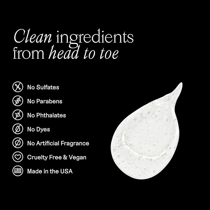 Each & Every Mini Body Wash Travel Set - 4 Natural Fragrance Shower Gels - Ceramides, Lactic Acid AHA & Moringa Oil - Day Dream, After Glow, Sunday Morning & Eternal Summer