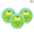 Just for Me Curl Peace Tender Head Detangling Treatment (3 Pack) - Rinses Away Knots, Pre-Wash, Post-Styling, Contains No Parabens, Sulfates, Mineral Oil, Petrolatum, or Animal Testing, 12 oz