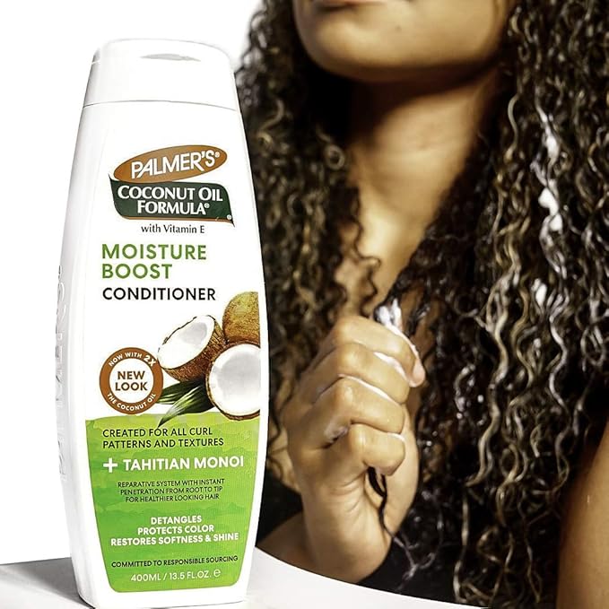 Palmer's Coconut Oil Formula Moisture Boost Conditioner, 13.5 Fl Oz (Pack of 2)