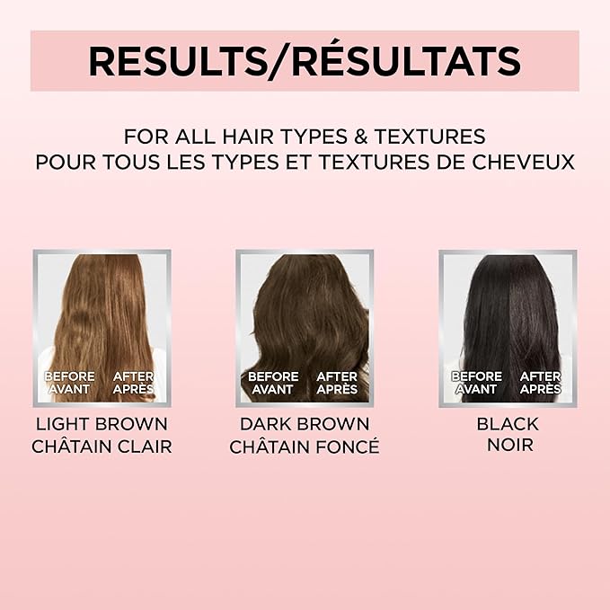 L'Oreal Paris Le Color Step Toning Hair Gloss,Rich Brunette,4 Ounce,(Pack of 12)