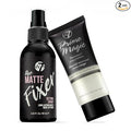 W7 Prime Magic & The Fixer Matte Set - Makeup Primer & Setting Spray Duo for a Smooth, Matte Finish - Pore Minimizer & Shine Control - Quick-Drying, Non-Sticky - Vegan & Cruelty-Free