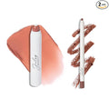Julep The Perfect Pair 2pc Set It's Balm Tinted Lip Balm Rosewood Nude and With a Trace Retractable Creamy Long-Lasting Lip Liner, Nostalgic Neutral
