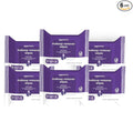 Amazon Basics Makeup Remover Wipes, Gentle Cleansing, Dermatologist Tested, Night Calming, Plant Based, Alcohol-Free, Removes Waterproof Mascara, pH Balanced, 25-Count, 6-Pack