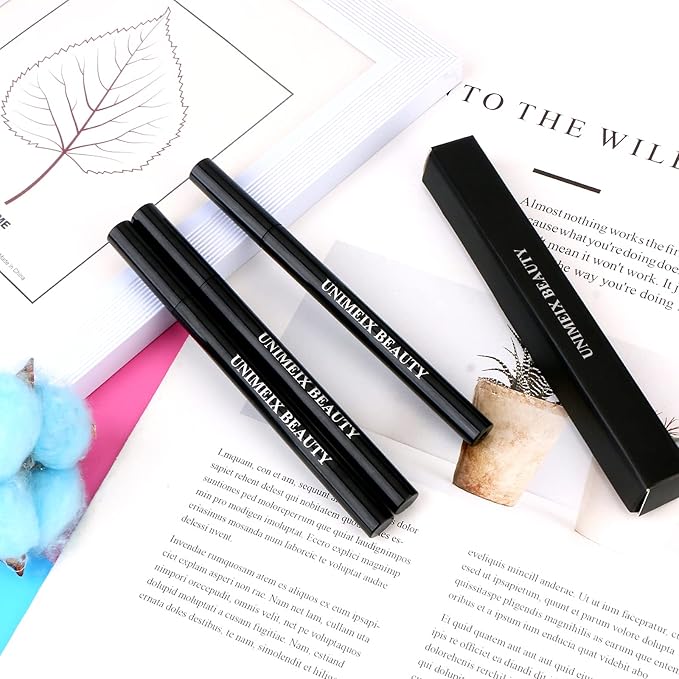 UNIMEIX Liquid Liner - Waterproof Eyeliner Pen, Precise All Day Wear, Brown