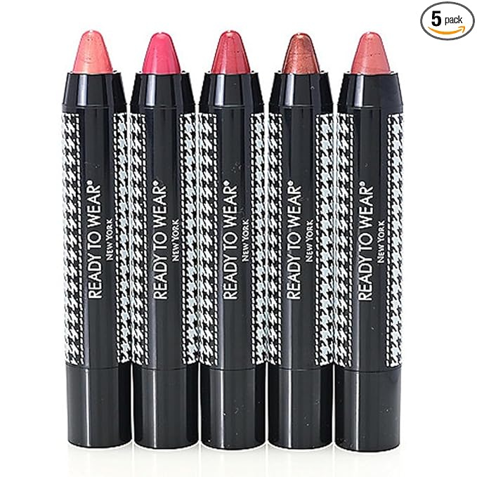 Ready To Wear Lip Styx Lip Crayons 5 Piece Set