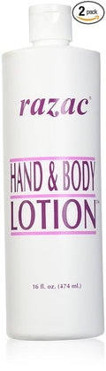Razac Hand and Body Lotion 16oz (Pack of 2)