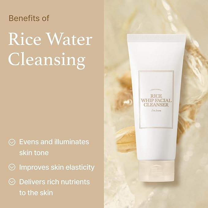 I'm From Rice Whip Facial Cleanser Set, 3 Piece Set
