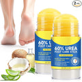 60% Urea Cream Stick with 2% Salicylic Acid, Maximum Strength Urea Foot Cream for Dry Cracked Heels, Callus Remover, Rapidly Softens the Hardest, Thickest Skin. Visible Smoothness in Days, Non-Greasy