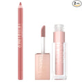 Maybelline Lifter Gloss and Lifter Liner Bundle, Lip Gloss and Lip Liner in Shades Ice and Line Leader, Pack of 2