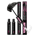 Lash Bond and Seal Black Eyelash Glue Waterproof Lash Clusters Glue for Cluster Lashes Strong Hold 150Hour Eyelash Adhesive at Home（5ml Black Bond+5ml Clear Seal）