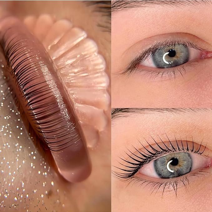 Korean Lash lift Pads Shields 2026 New No glue Eyelash Lifting Shield Self Sticky Lash Perm Rods Lami Lamination Roller U Curler Pad Soft 5 Size Air Bubble Silicone-Light Weight Guard