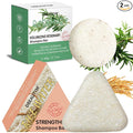 DBEAUTYM 2 Pack Rice Water Rosemary Hair Shampoo Bar,Solid Shampoo Bar for Hair Growth – Strengthening Hair Shampoo for Men and Women – Reduce Breakage,Boosts Shine,Soap for Dry Damaged Hair
