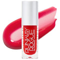 Runway Rogue Loaded Lip Oil, Hydrating and Plumping Glass-Shine Lip Oil with Tri-Peptide Formula, Maraschino-Cherry Red Shine, ‘Press Pass’