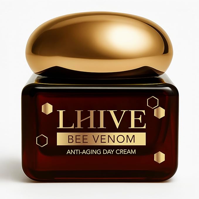 Bee Venom Anti-Aging Face & Neck Cream | Anti-Wrinkle Moisturizer That Firms & Tightens | Instant Face Lift | Non-Greasy & Fast-Absorbing | Manuka Honey, Aloe Vera & Squalane | 1.7 oz