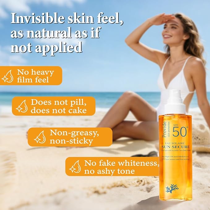 Eau Solaire Sun Secure SPF 50+ Sun Protection Spray — Suitable for All Skin Types, 200ml