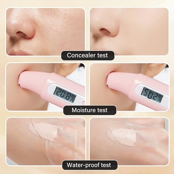Cushion Foundation Air Cushion CC Cream With SPF 50, Full Coverage Foundation, Color Corrector, Even Skin Tone, Tattoo cover up, Moisturizing Concealer Sunscreen Foundation Makeup (Natural SPF50)