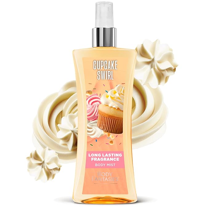 Body Fantasies Signature Fragrance Body Spray, Cupcake Swirl, 8 fl oz