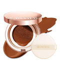 SKINTIFIC Full Coverage Cushion Foundation #08N Rich Toffee| Satin Glow Finish, Oil-Control & Waterproof, Buildable Tattoo Cover Cushion for All Skin Types