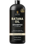 INFINA ESSENTIALS Batana Oil Shampoo | 16 fl oz | with Biotin & Tea Tree | Moisturizing, Strengthening & Nourishing Formula | Promotes Hair Growth and Thickness