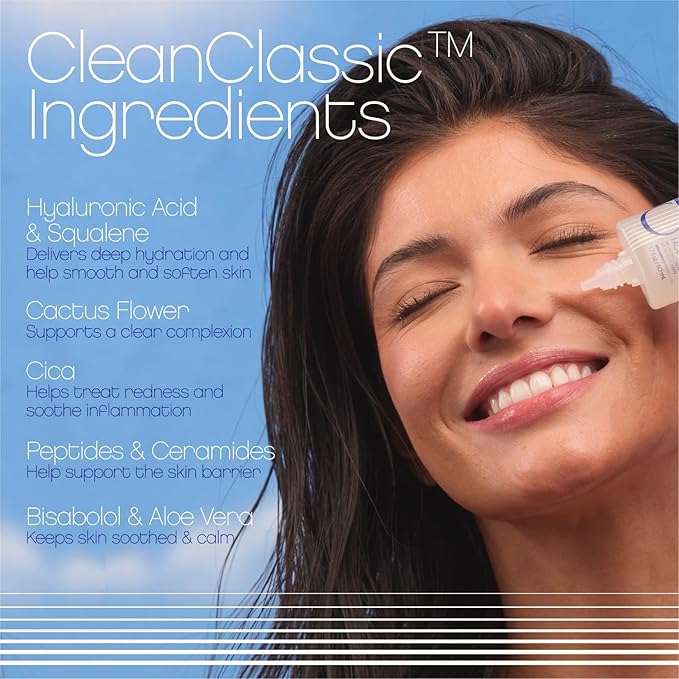 Vacation Crystal SPF 50 Face Gel, Clear Sunscreen, Hydrating & Nourishing, Water-Resistant, Fragrance-Free, Travel Size, 1.7 Fl. Oz. | Clear Sunscreen, Hydrating, Nourishing, Water-Resistant, Travel Size