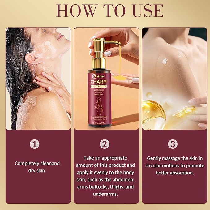Body Firming Oil Glow Remedy Body Oil For Women,Body Oil After Shower Tightening&Hydrating Treatment For Arms,Legs,Stomach&Body,Natural Firming Oil For Dry Skin,Non-Greasy Body Serum-4.06 Fl Oz