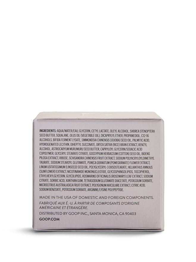 goop Beauty Youth-Boost NAD+ Peptide Rich Cream | Face Moisturizer for Aging Skin | Peptides, Ceramides, & NMN | Fine Lines & Wrinkles Treatment | 1.7 fl oz