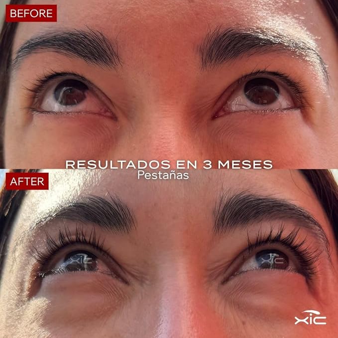 XiC Glam. Eyelashes and Eyebrows Growth Serum. You'll get aparetly Stronger, Thicker and Voluminous Eyelashes. XiC Enhancer. Product, lasts up to 8 months, 5.5ml.