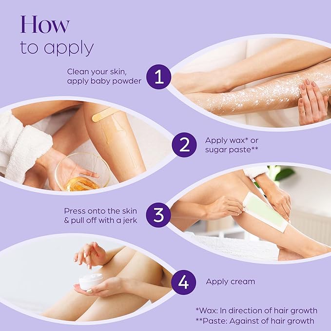 160 Wax Strips for Hair Removal – Extra-Large Non-Woven Strips for Legs, Arms, Back & Body – Works with All Soft Waxes – Salon & Home Use