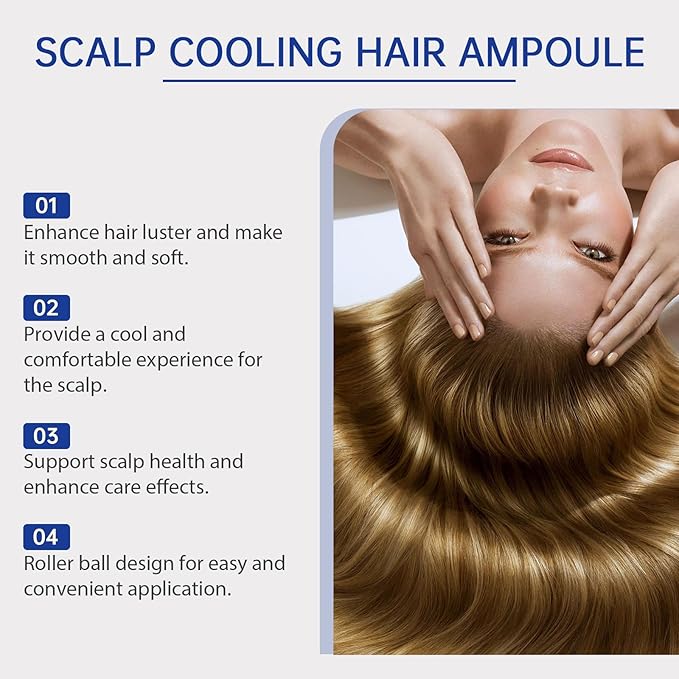 Scalp Serum for Hair Growth, Hair Serum, Scalpy Hair Growth Serum, Nourishing Hair Treatment Essence, Exfoliates Dandruff & Soothes Itch for men & women (1PCS)