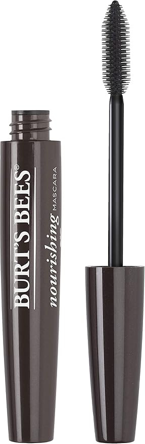 Burt's Bees 100% Natural Nourishing Mascara, Black Brown - 0.4 Ounce (Pack of 2)