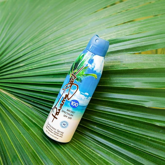 Continuous Spray Sunscreen - SPF 100, Broad Spectrum UVA/UVB Protection, PABA, Paraben, Gluten & Cruelty Free, Water Resistant (80 Minutes), 5.5 OZ - Pack of 12