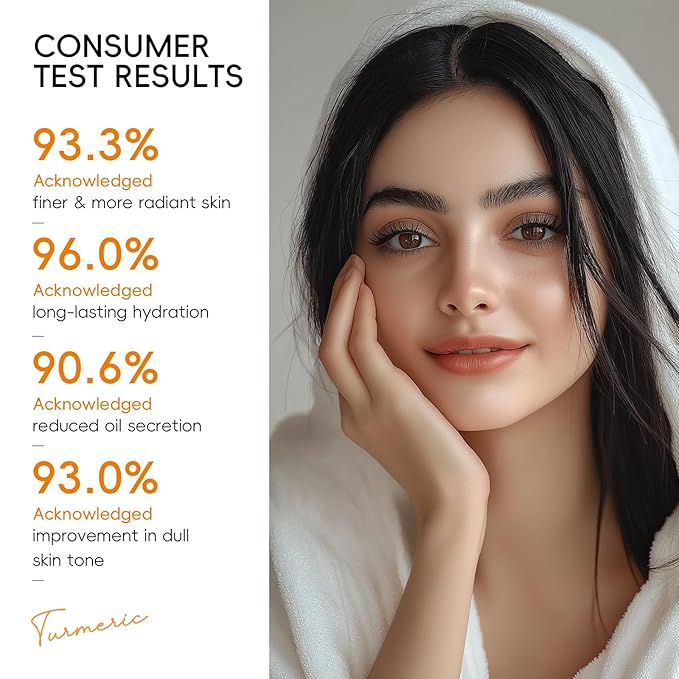 QUIYUM Skin Care Set, Turmeric Vitamin C Skincare Kits 5PCS - Beauty Facial Skin Care Routine Set Kit for Women, Dark Spot Remover for Face, Reduce Acne, Even Tone, Glow, Valentine's Day Birthday Gift