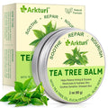 Tea Tree Oil Balm, Tea Tree Oil for Skin, Tea Tree Oil Balm for Dry Skin Relief - Irritated Skin, Cracked Heels - Organic & Safe for All Ages (1 Pack)