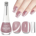 Cat Eye Nail Polish Non Gel Quick Dry Glitter Cat Eye Nail Polish with Magnetic Toe Fingernail Air Drying Fast Lacquer Manicure Gift For Women Girls 16ml, 0.54fl oz