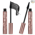 Unidollss Tubing Mascara Volume and Length Black Mascara Lengthening Long Lasting All Day, No Smudging, No Clumping, Washable Voluminous, Gluten-free Safe for Sensitive Eyes, 2 Pack