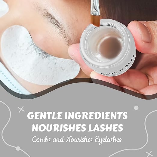 Libeauty Lash Lift Balm Glue Strong Sticky Lash Lift Adhesive Latest Gentle Formula Eyelash & Eyebrow Perm Glue Balm Brow Lamination Gel 10G/0.35OZ
