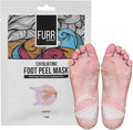 FURR By Pee Safe Peeling & Exfoliating Foot Mask | Reduces Dry Skin & Hard Calluses | Exfoliates, Moisturizes & Hydrates Feet | Nourishing Foot Mask | Fits Like Socks | For Soft & Smooth Skin | Unisex