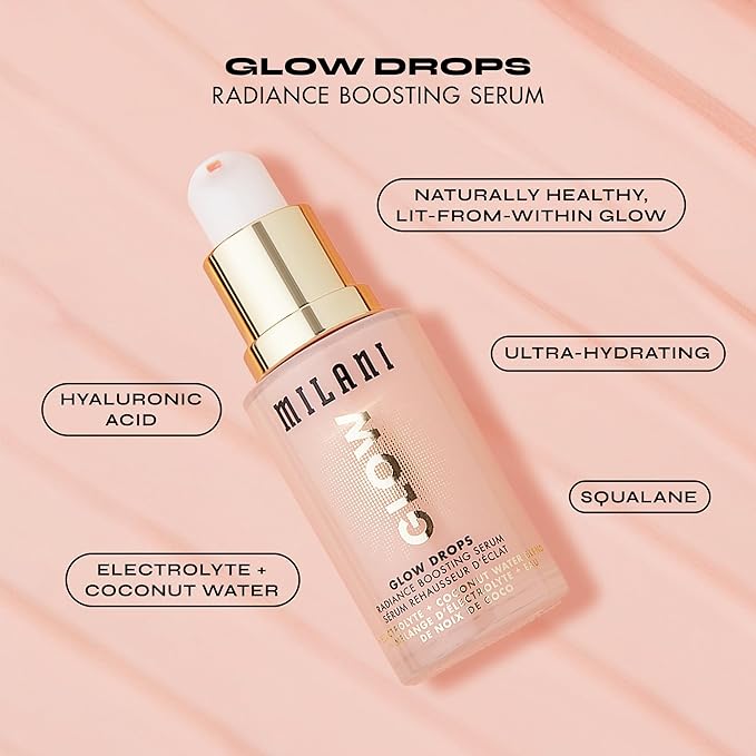 Milani Glow Drops Radiance Boosting Serum - (1.0 Fl.Oz.)