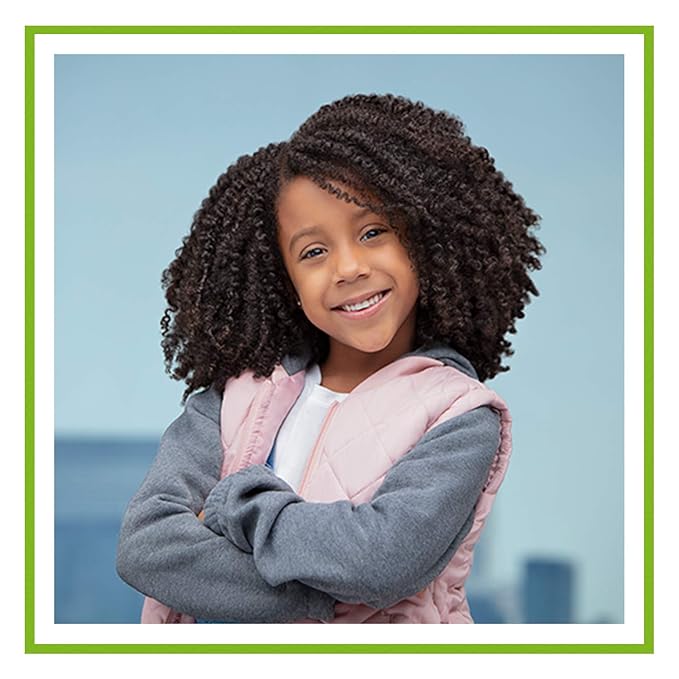 Just for Me Curl Peace Tender Head Detangling Treatment (3 Pack) - Rinses Away Knots, Pre-Wash, Post-Styling, Contains No Parabens, Sulfates, Mineral Oil, Petrolatum, or Animal Testing, 12 oz