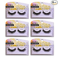 Andrea Strip Lashes, Black [33] 1 pair (Pack of 6)
