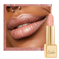 Oulac Coral Pink Matte Lipstick with Glow Metallic Finish - Vegan Lipstick for Women, Creamy Texture, Hydrating Clean Beauty Formula, High-End Magnetic Hook Design, GM09 Elysium