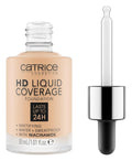 Catrice | HD Liquid Coverage Foundation | Flawless, High Coverage | Vegan & Cruelty Free (008 | Fair Beige)