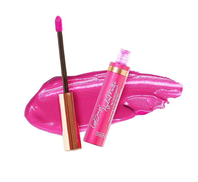 SeneGence LipSense HydraMatte Long-Lasting Liquid Lipstick – Peony Pink, 0.25 Fl Oz Up to 6-Hour Wear. Waterproof. Transfer-Proof Cream-to-Matte. Hydrating. Vegan. Alcohol-Free.