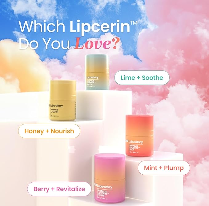 CNP Honey Lip Butter - Propolis Lipcerin™ 03 Lime, Hydrating Overnight Manuka Lip Balm & Mask, 12hr Long-Lasting Moisture, Stocking Stuffers, Gifts for Women, 0.5 fl.oz.